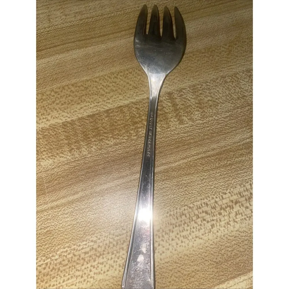 Set Of 5 Vintage Embassy Silverplate 1939 Bouquet Pattern Flatware Forks 6” Long